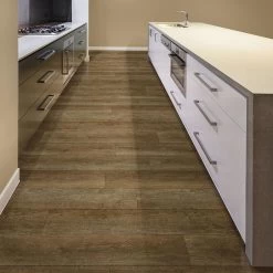 Congoleum AirStep Evolution Forest Valley 12-ft W Cut-to-Length Deer Path Wood Look Low-Gloss Finish Sheet Vinyl