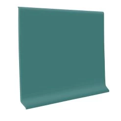 Flexco Polo Green 4-in X 48-in Vinyl Floor Base