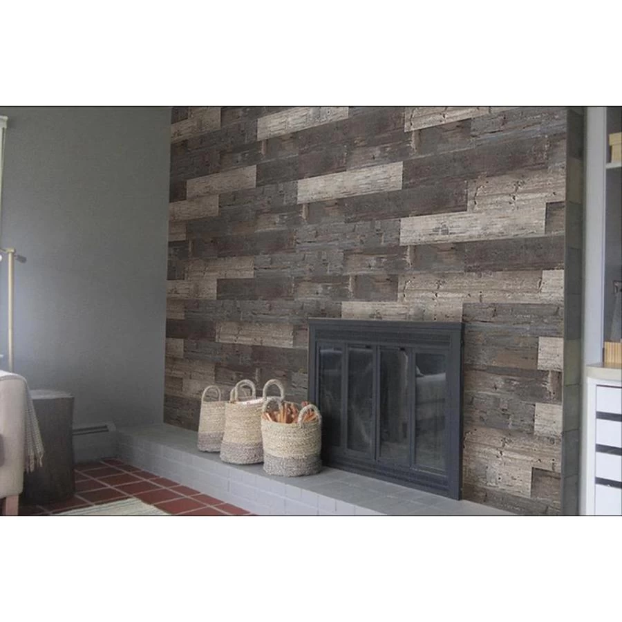 Deco Products 20-Piece 6-in X 36-in Samba. Blue, Violet, Brown, Beige Luxury Vinyl Plank Flooring - Image 9