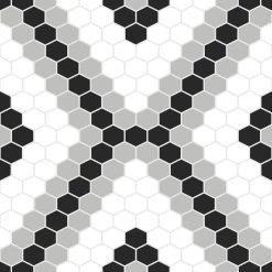 FloorPops Black 12-in X 12-in Water Resistant Peel And Stick Vinyl Tile Flooring (20-sq Ft)