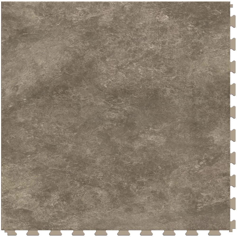 Perfection Floor Tile Stonecraft Collection Sedona Slate/Satin 20-in X 20-in Water Resistant Interlocking Luxury Flooring (16.7-sq Ft) - Image 7