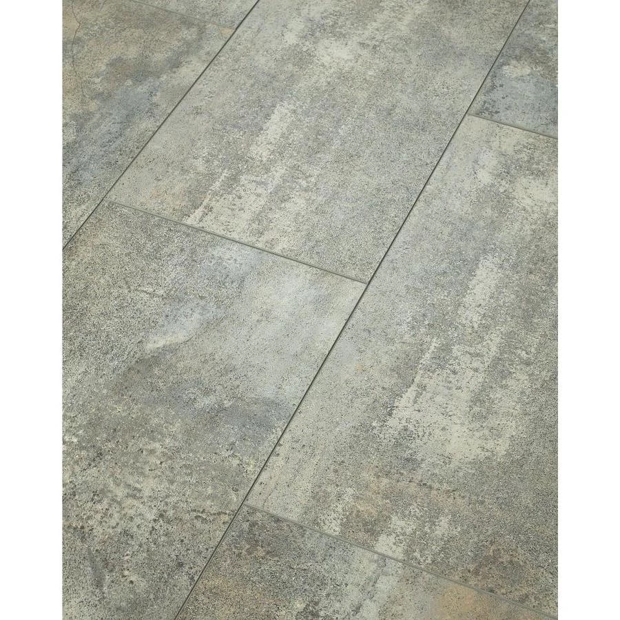 Shaw 8-Piece 12-in X 24-in Limestone Interlocking Vinyl Tile - Image 8