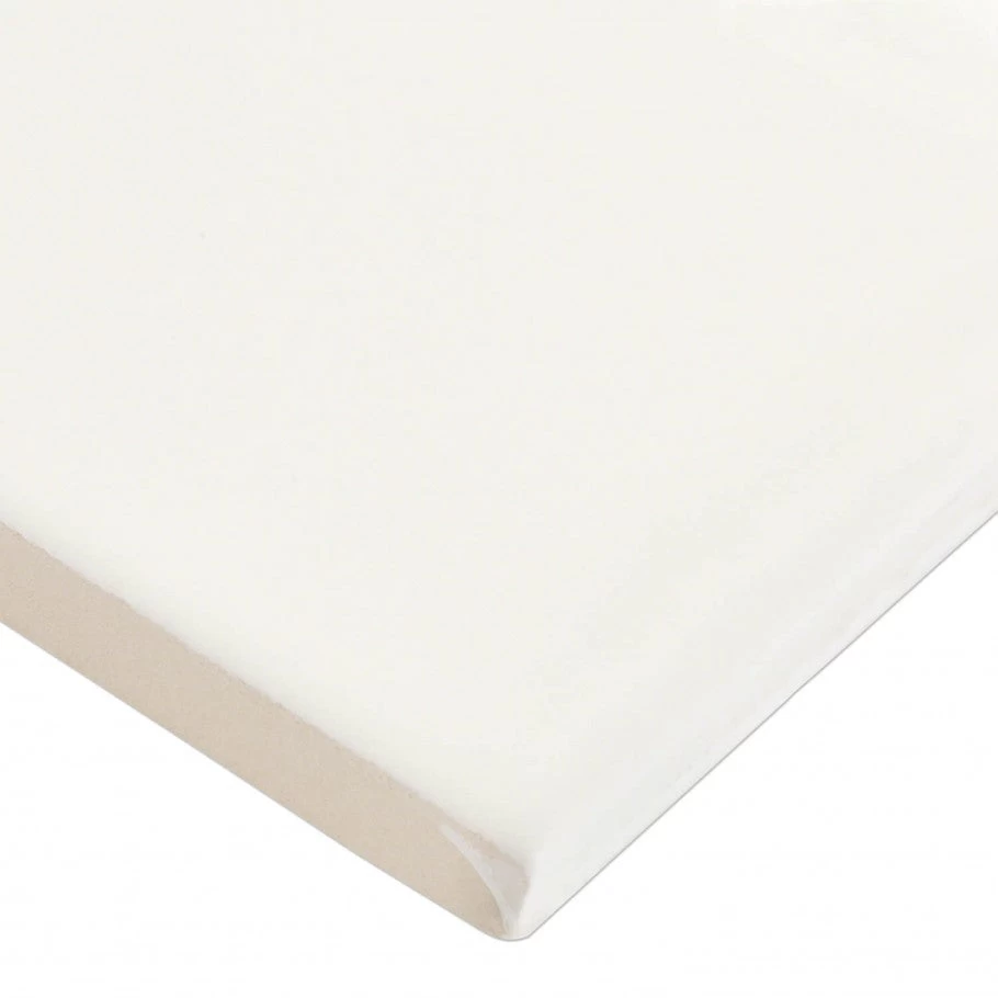 Midland Vanilla 3 In. X 12 In. Glazed Ceramic Subway Tile Sample - Image 3