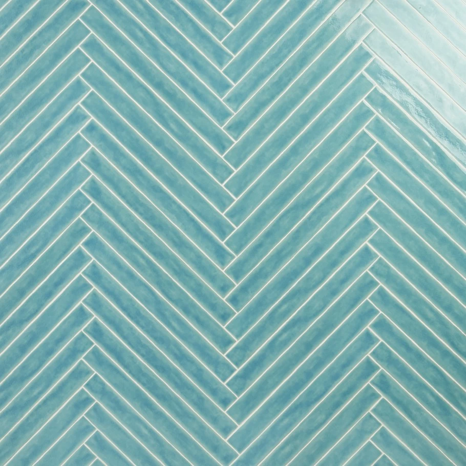 Bond Tile Capetown Turquoise 2 In. X 20 In. Polished Ceramic Wall Tile (20 Pieces 5.38 Sq. Ft. / Box)