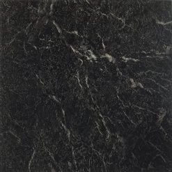 Achim Nexus Self Adhesive Vinyl Floor Tile - 20 Tiles/20 Sq. Ft., 12 X 12, Black With White Vein Marble