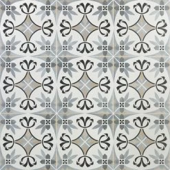 Royale Gray Encuastic 9x9 Glazed Porcelain Tile