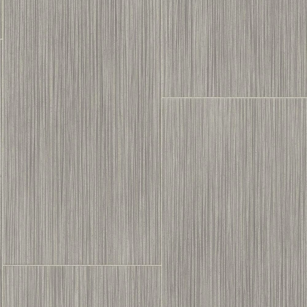 Lifeproof Grey Ceramic Residential/Light Commercial Vinyl Sheet, Sold By 12 Ft. Wide X Custom Length