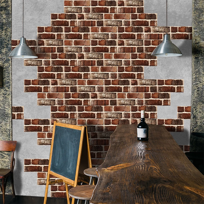 Peel & Stick Brick Kitchen Backsplash Self-Adhesive Wall Tile Stone Design - Image 8