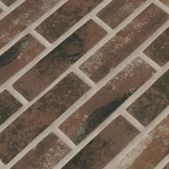 MSI Capella Red Brick 2 In. X 10 In. Matte Porcelain Floor And Wall Tile (5.17 Sq. Ft. / Case)