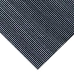Rubber-Cal Corrugated Fine Rib 1/8 In. X 4 Ft. X 4 Ft. Rubber Runner