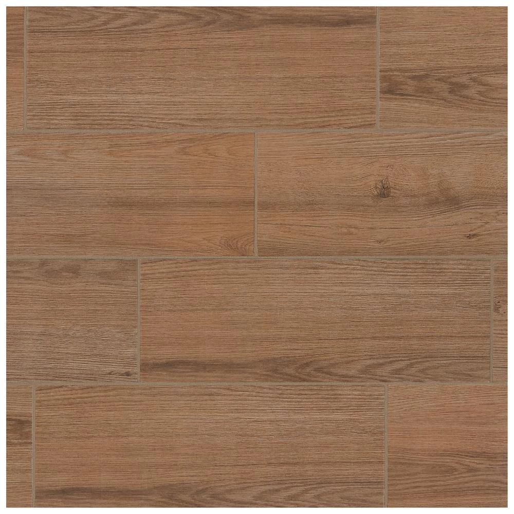 Daltile Glenwood Cherry 7 In. X 20 In. Ceramic Floor And Wall Tile (392.04 Sq. Ft. / Pallet) - Image 10