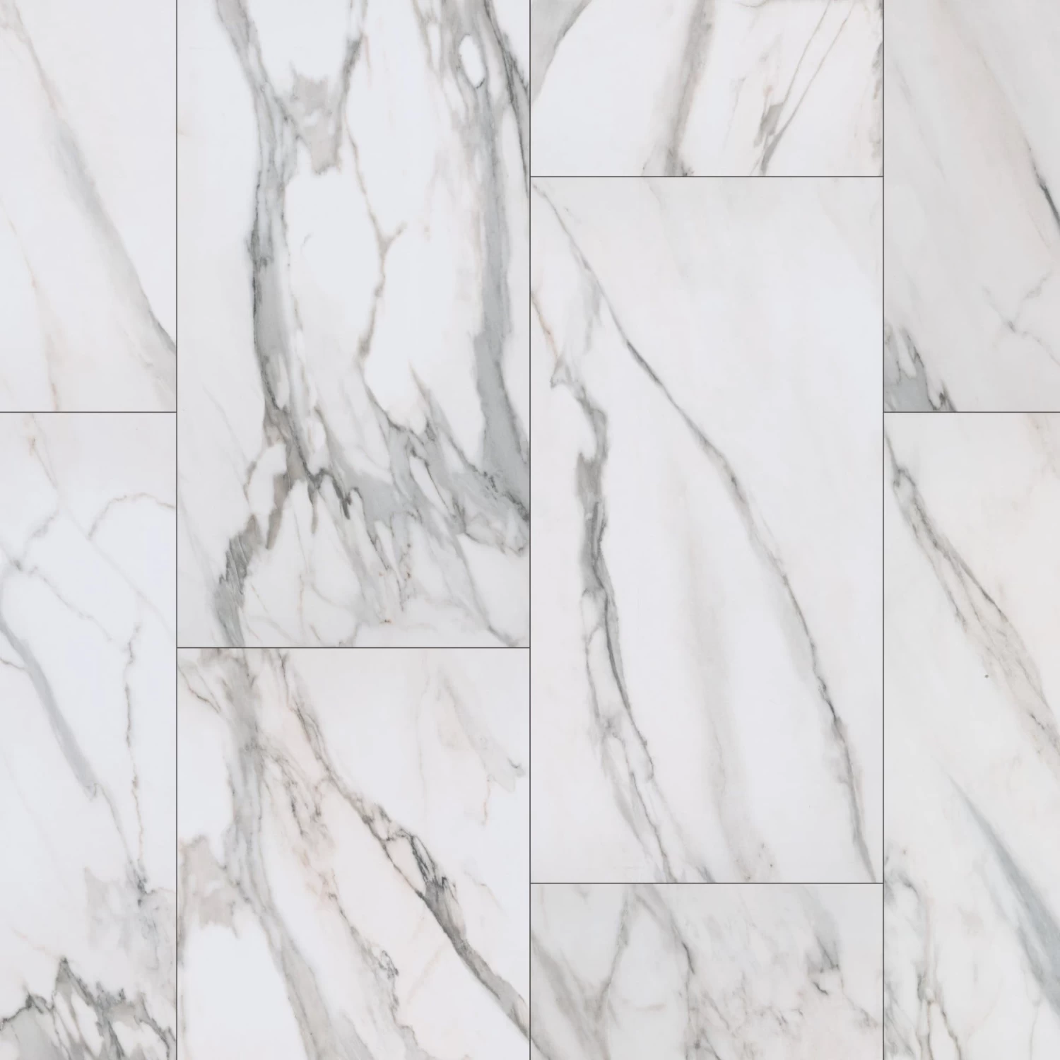SMARTCORE Tile Aspen Marble 12-in X 24-in Waterproof Luxury Flooring (15.5-sq Ft)