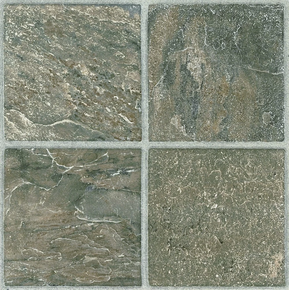 Style Selections Suncrest Basil 12-in X 12-in Water Resistant Peel And Stick Vinyl Tile Flooring (1-sq Ft) - Image 2