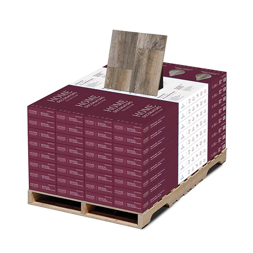 Home Decorators Collection Silver Cliff Oak 12 Mm T X 7.48 In. W X 50.67 In. L Water Resistant Laminate Flooring (18.42 Sq.ft./case) - Image 20