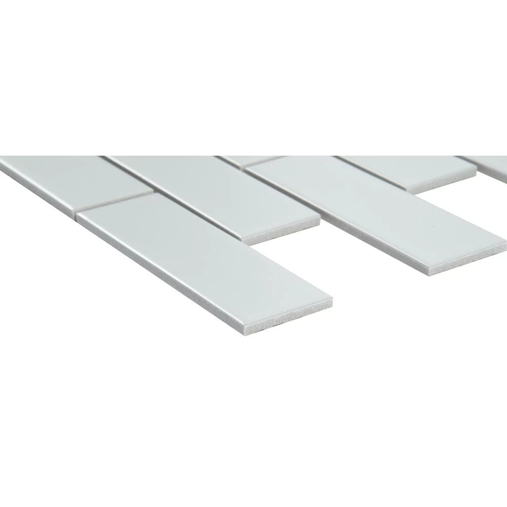 MSI Retro Brick Bianco 11.57 In. X 11.3 In. X 6 Mm Matte Porcelain Mesh-Mounted Mosaic Tile (13.65 Sq. Ft. / Case) - Image 6