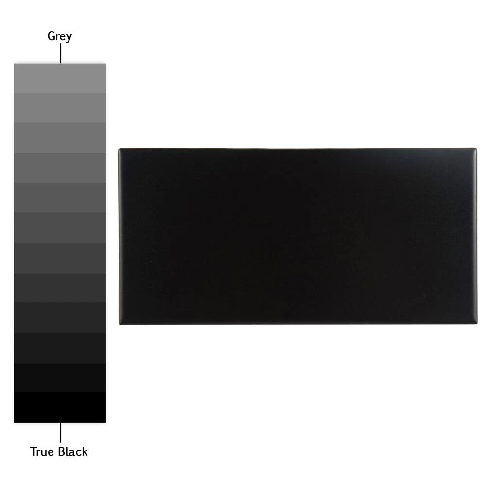 Merola Tile Projectos 7-3/4 In. X 3-7/8 In. Preto Matte Ceramic Subway Floor And Wall Subway Tile (11.46 Sq. Ft. / Case) - Image 7