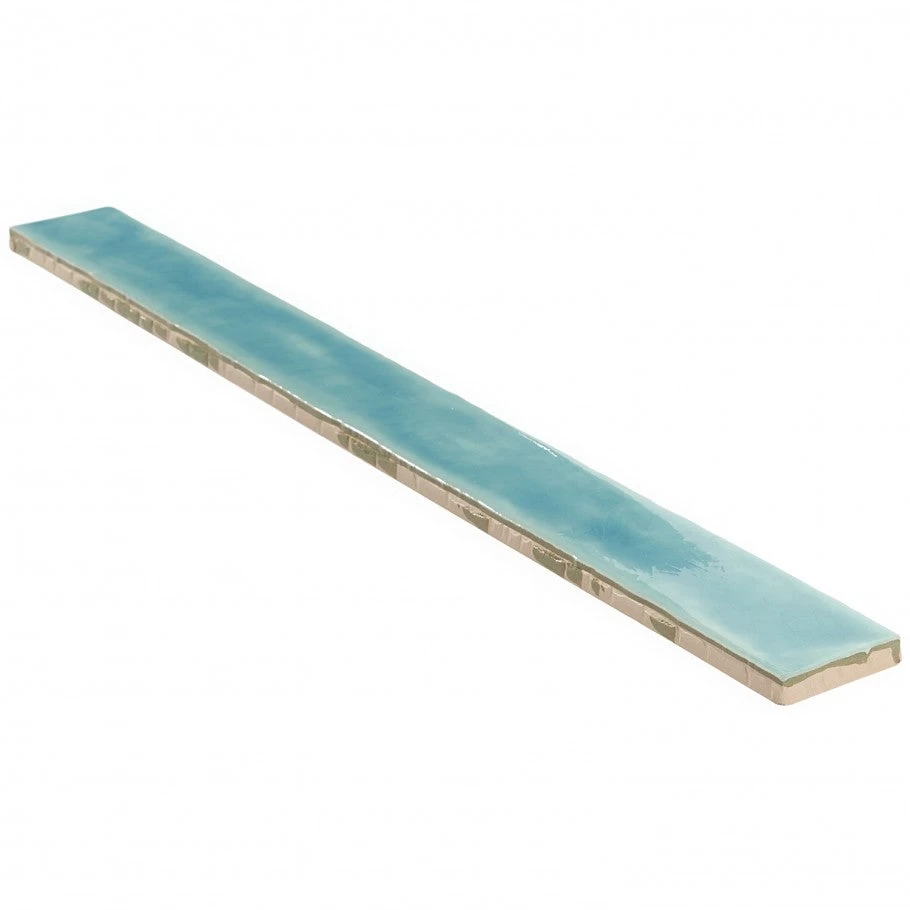 Bond Tile Capetown Turquoise 2 In. X 20 In. Polished Ceramic Wall Tile (20 Pieces 5.38 Sq. Ft. / Box) - Image 5