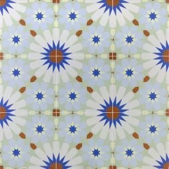 Uffizi Multicolored Encaustic 9x9 Glazed Porcelain Tile