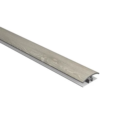 CALI 1.25-in X 72.83-in Whitewater Oak Vinyl Floor T-Moulding