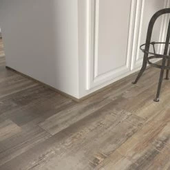 Cali Bamboo 0.7-in X 72.83-in Redefined Pine Vinyl Floor Quarter Round