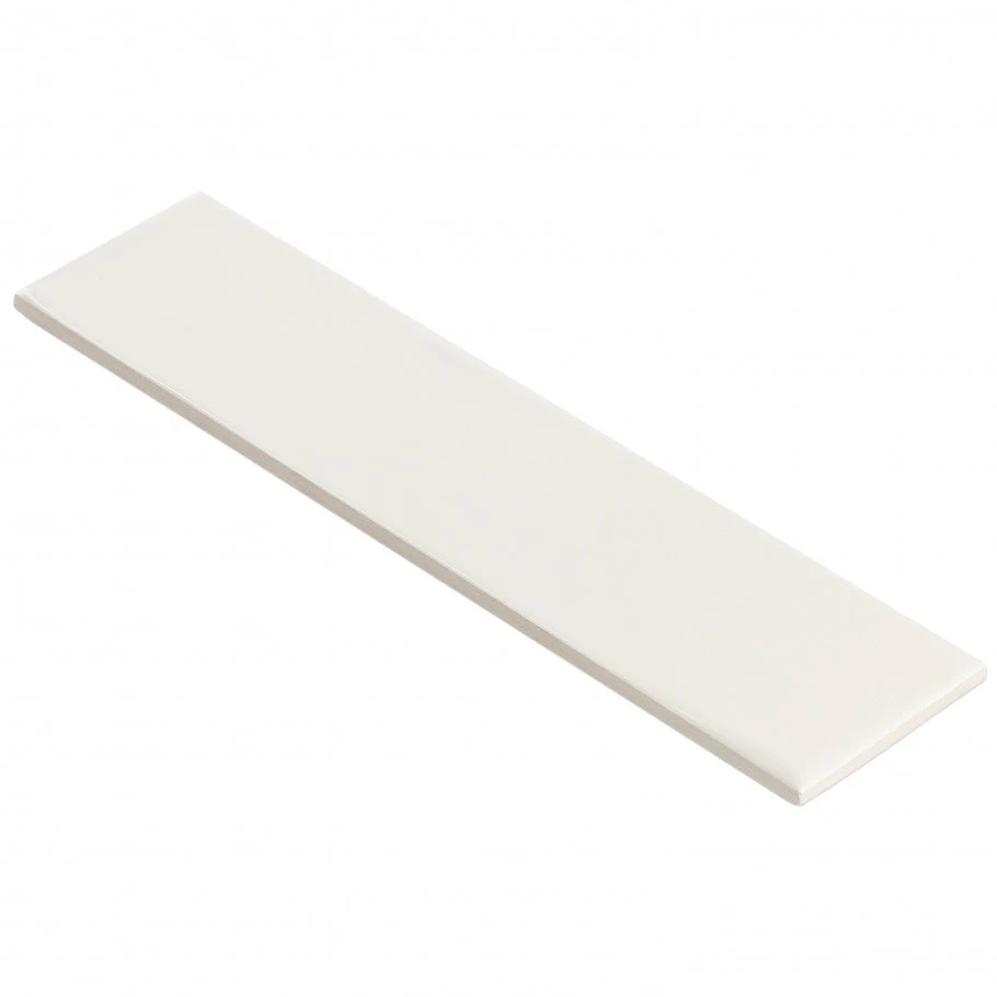 Midland Vanilla 3 In. X 12 In. Glazed Ceramic Subway Tile Sample - Image 2