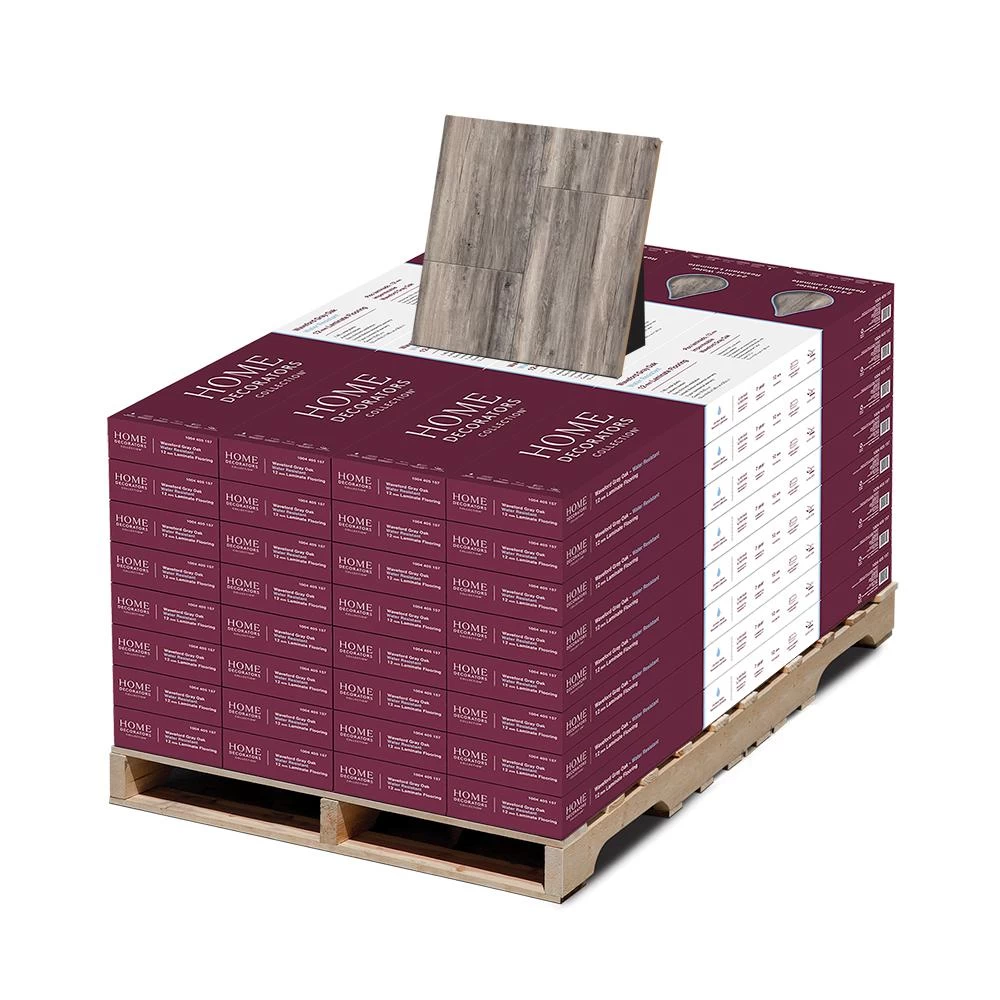 Home Decorators Collection Silver Cliff Oak 12 Mm T X 7.48 In. W X 50.67 In. L Water Resistant Laminate Flooring (18.42 Sq.ft./case) - Image 14