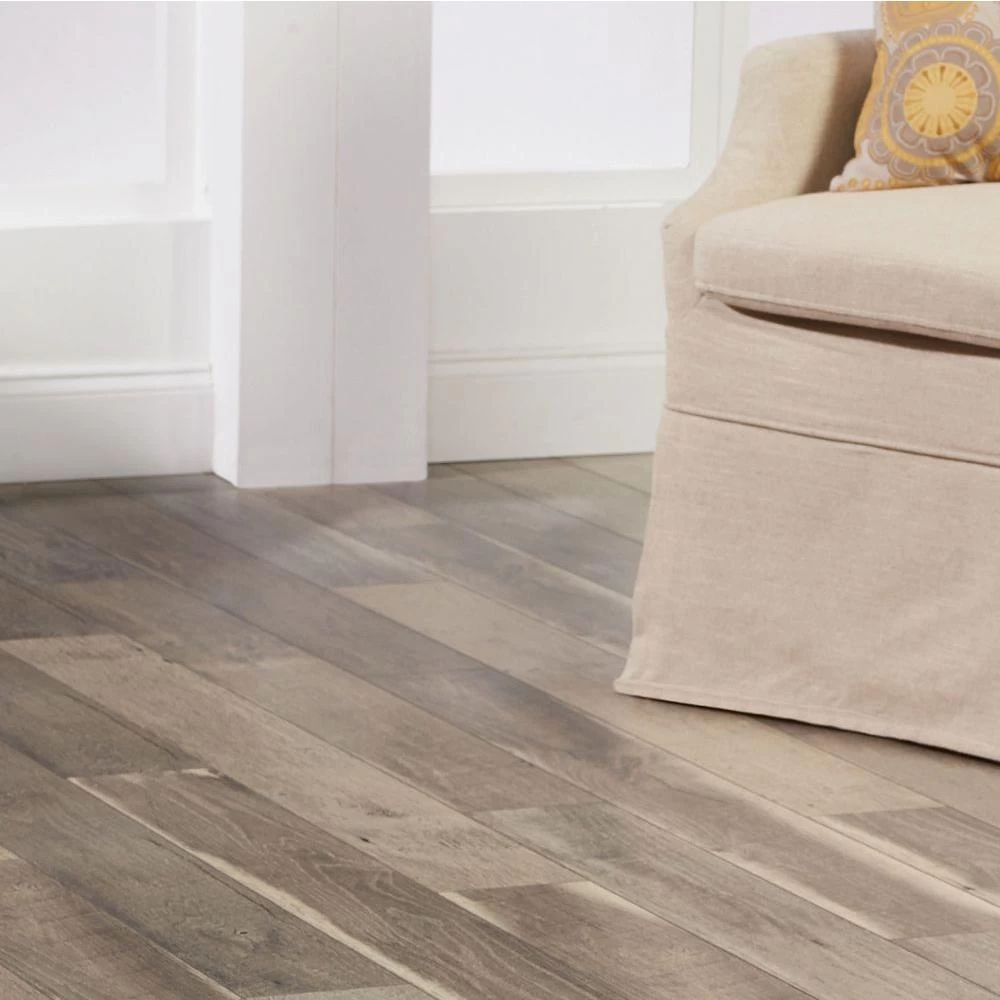Home Decorators Collection Cross Sawn Oak Gray 12 Mm Thick X 5-31/32 In. Wide X 47-17/32 In. Length Laminate Flooring (13.82 Sq. Ft. / Case) - Image 3