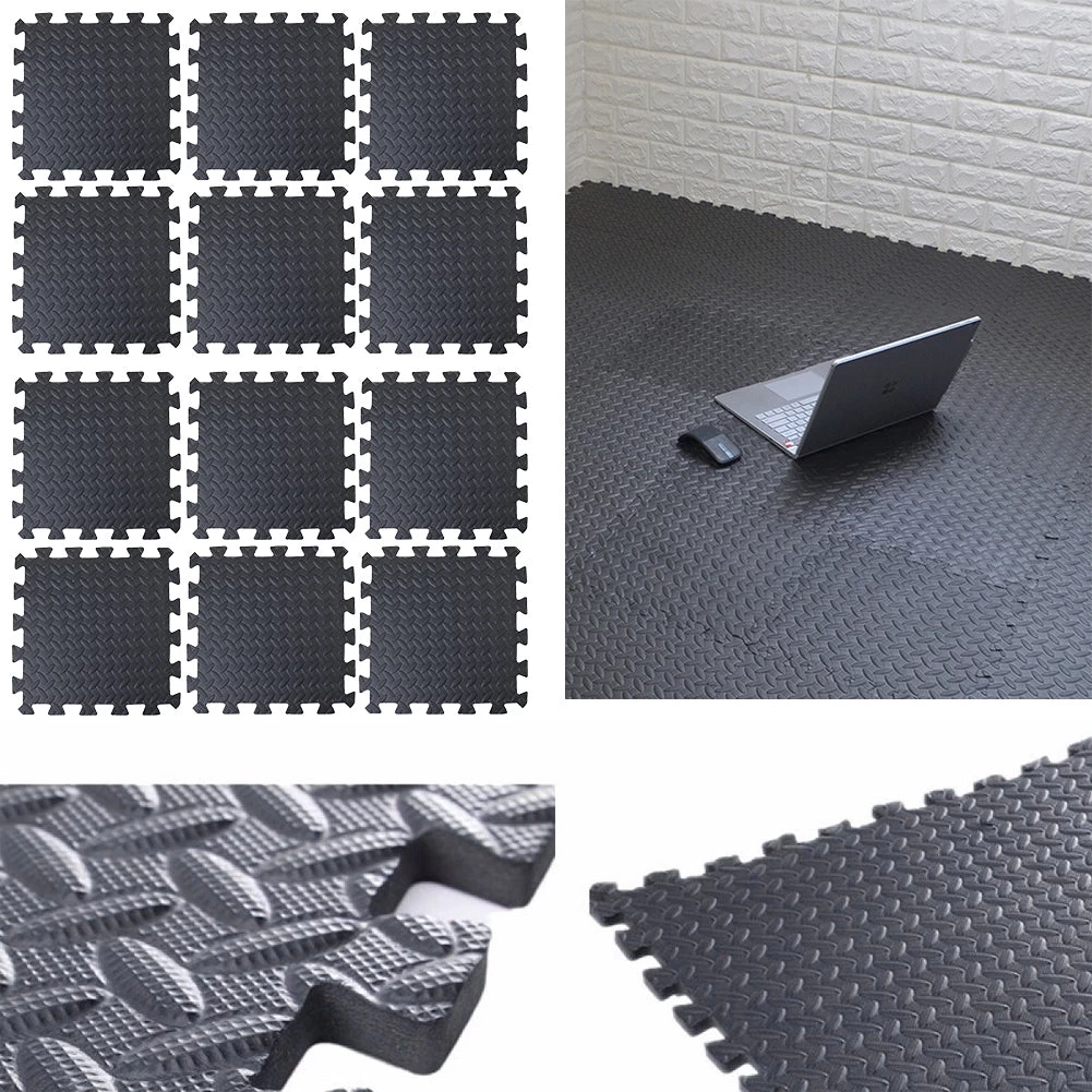 Gym Flooring Mats Puzzle Exercise Mats EVA Foam Interlocking Tiles For Home Gym Workout - Image 2