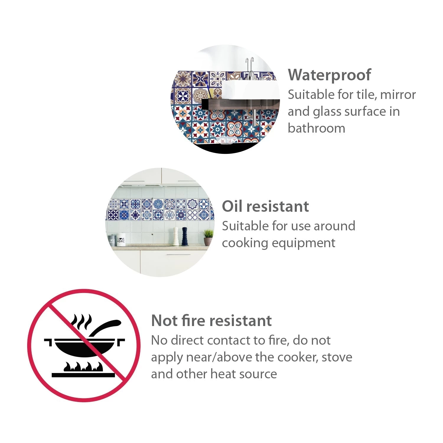 Walplus Peel And Stick Wall Tile Sticker Kitchen Bathroom Backsplash Splashback Tile Paint Stick On Tile Daliah Blue And Turquoise Mediterranean - Image 7