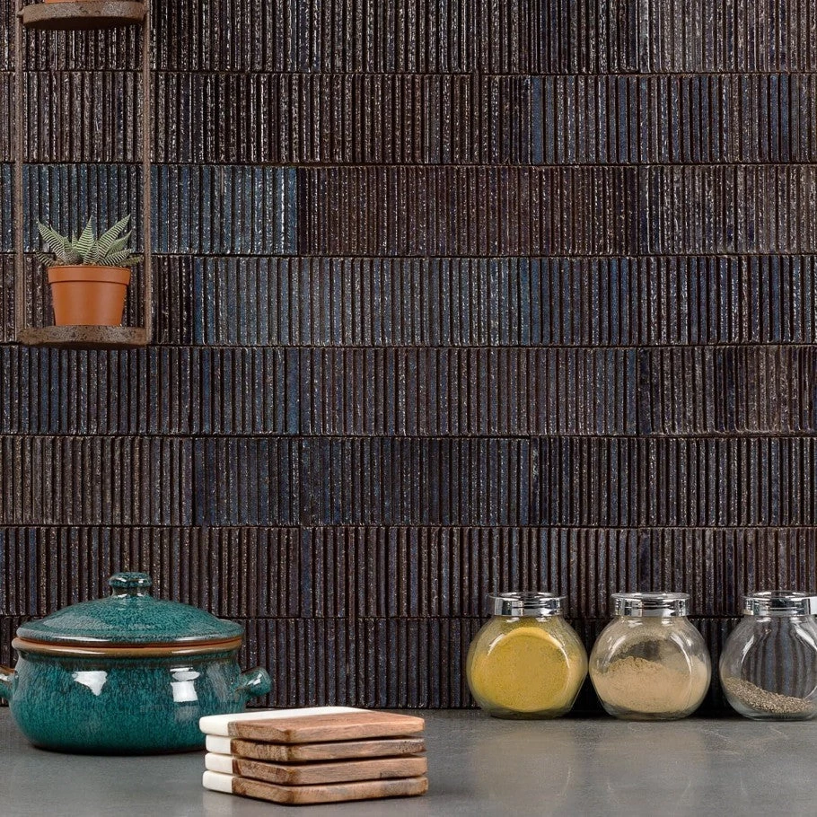 Westport Summit Dark Denim 2 In. X 9 In. Glazed Clay Wall Tile (30 Pieces 4.3 Sq. Ft. / Case) - Image 2