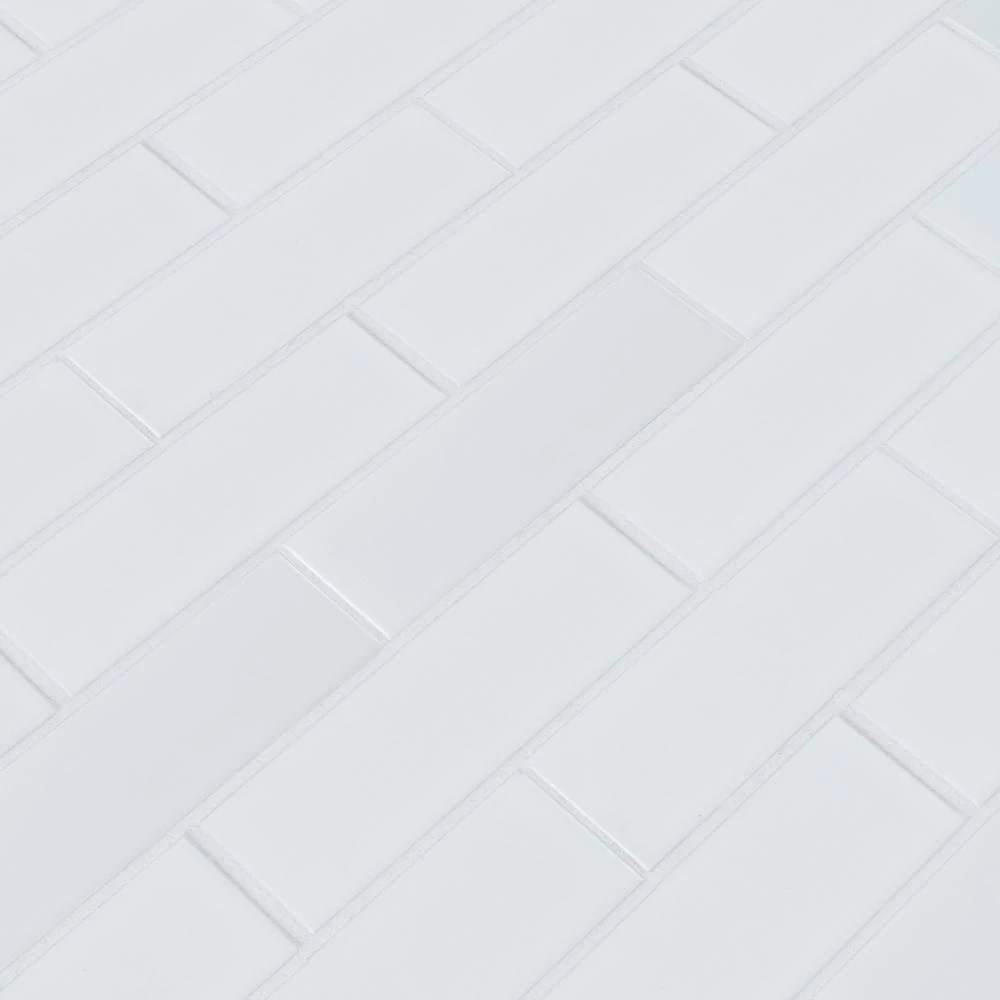 MSI Retro Brick Bianco 11.57 In. X 11.3 In. X 6 Mm Matte Porcelain Mesh-Mounted Mosaic Tile (13.65 Sq. Ft. / Case) - Image 4