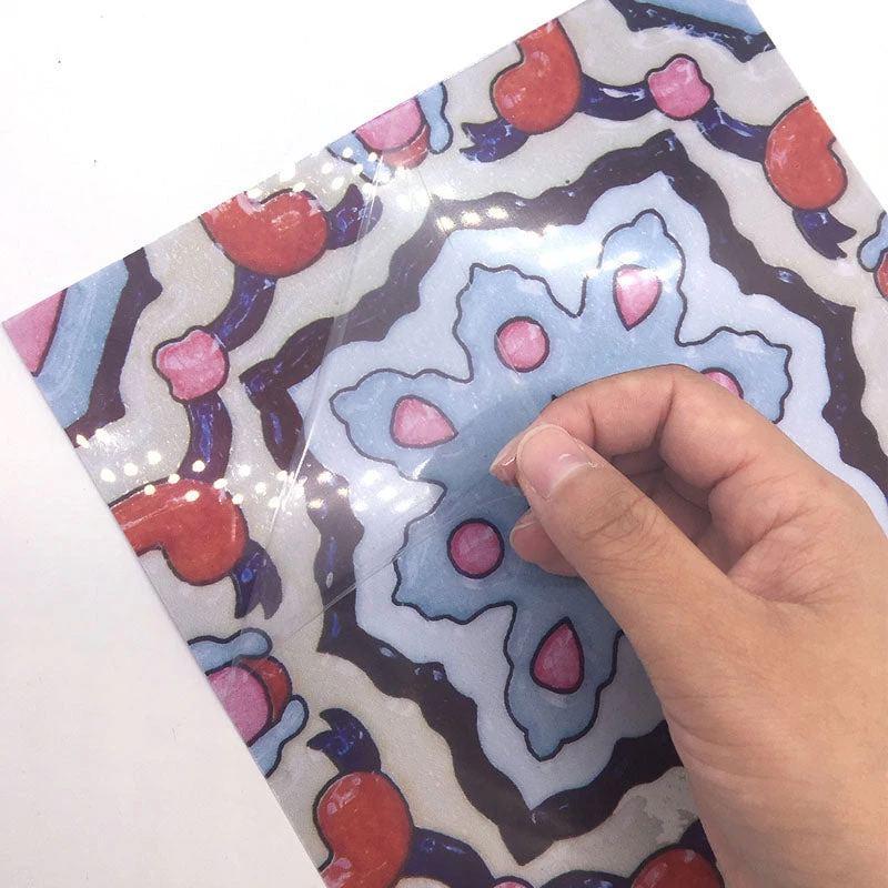 Goory 10PCS Mosaic Wall Sticker Self-adhesive Tile Sticker Kitchen/Bathroom Decorative - Image 4