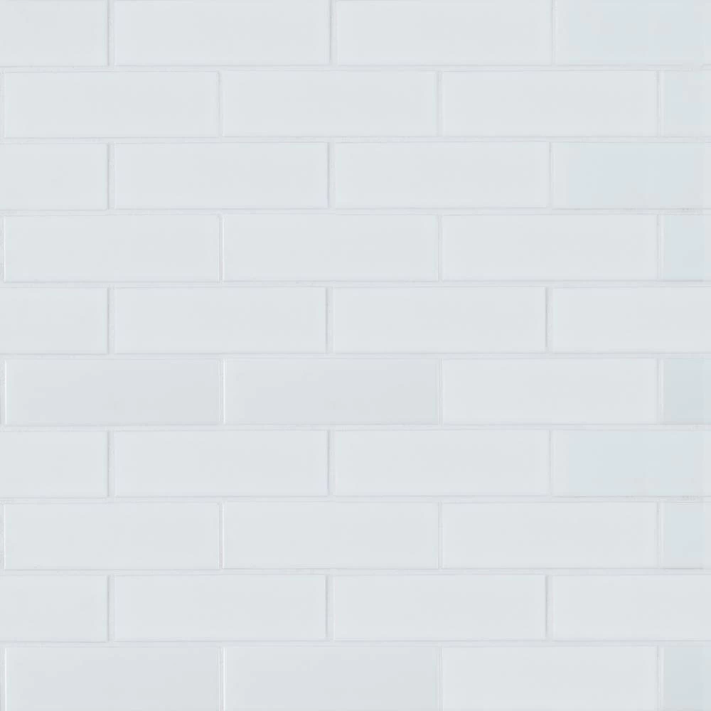 MSI Retro Brick Bianco 11.57 In. X 11.3 In. X 6 Mm Matte Porcelain Mesh-Mounted Mosaic Tile (13.65 Sq. Ft. / Case) - Image 3