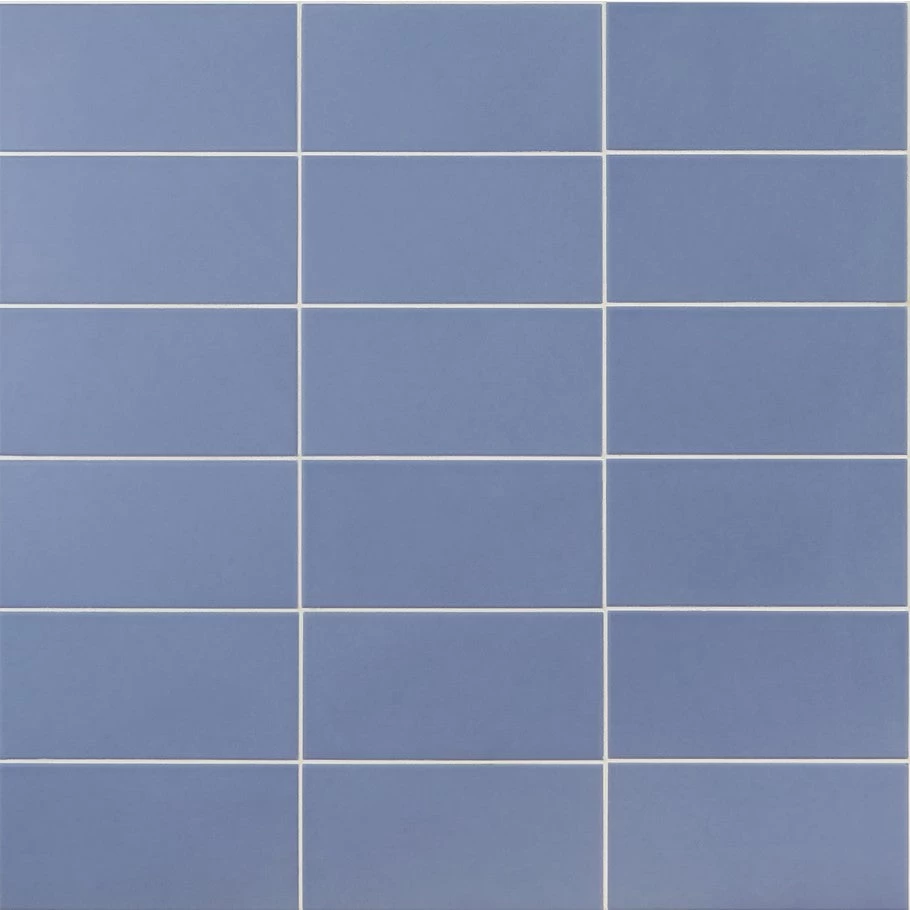 Victoria Blue 4 In. X 8 In. Matte Ceramic Wall Tile (28 Pieces, 6.02 Sq. Ft. / Case) - Image 3